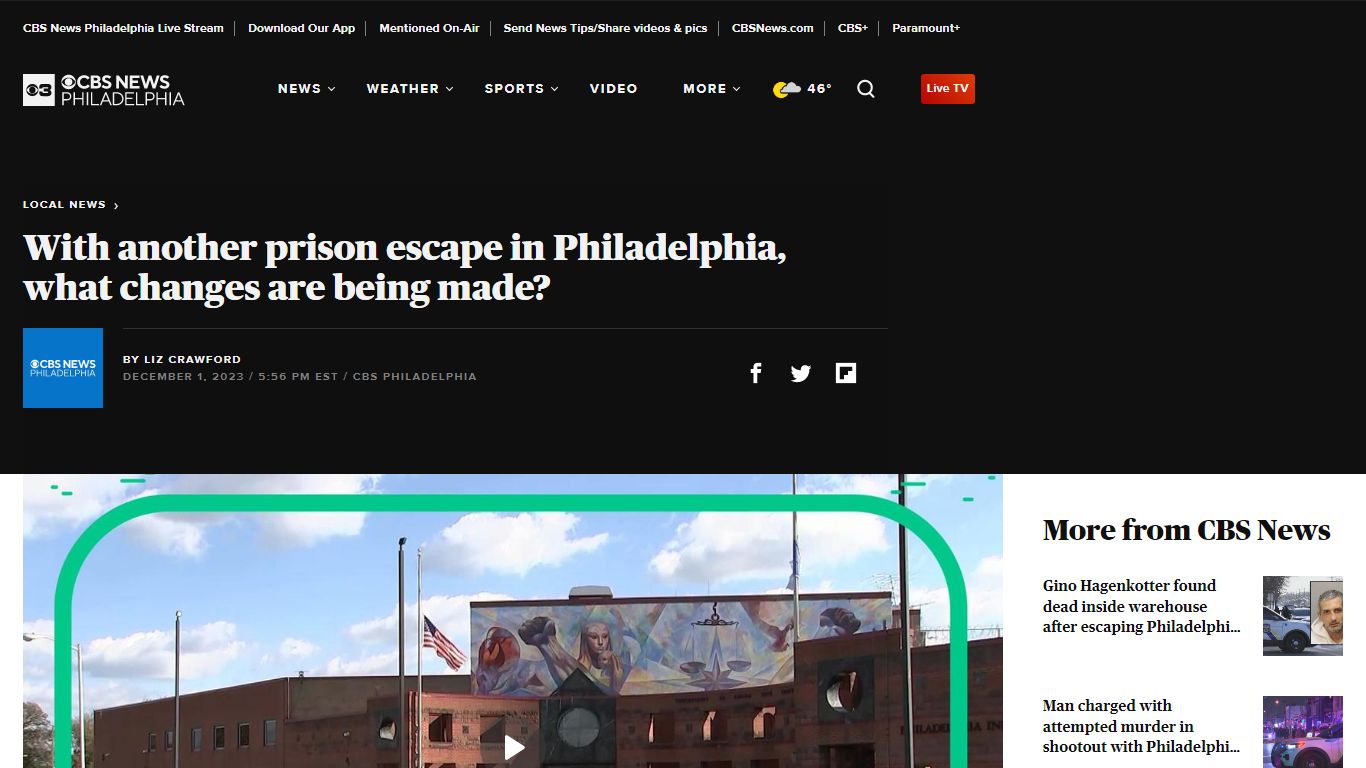 With another prison escape in Philadelphia, what changes are being made ...